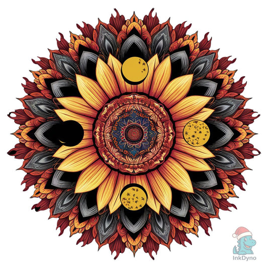 Chakra Phases Moon Yoga - DTF Transfer