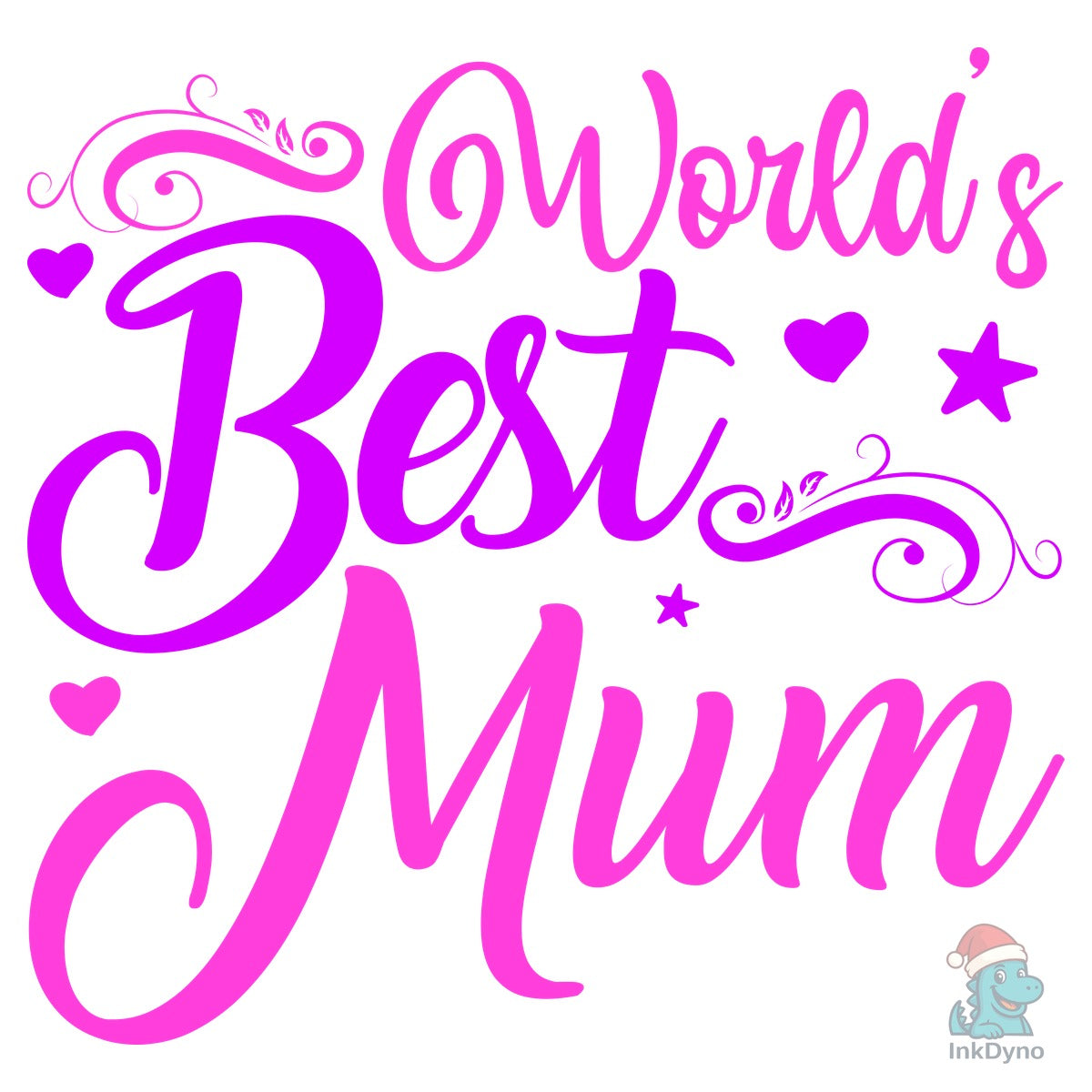 World's Best Mum Mother's Day T Shirt