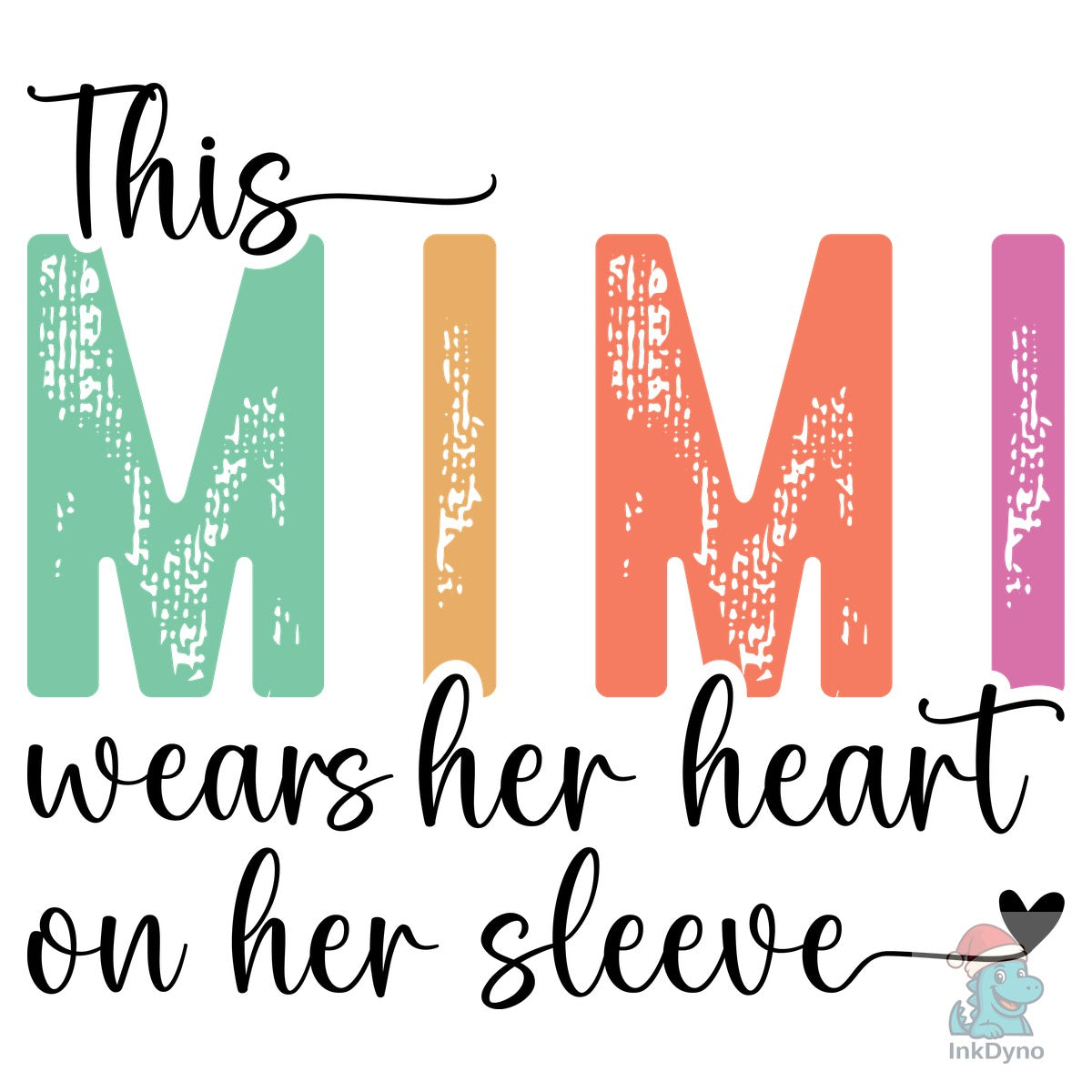 This Mimi Wear Her Heart on Her Sleeve