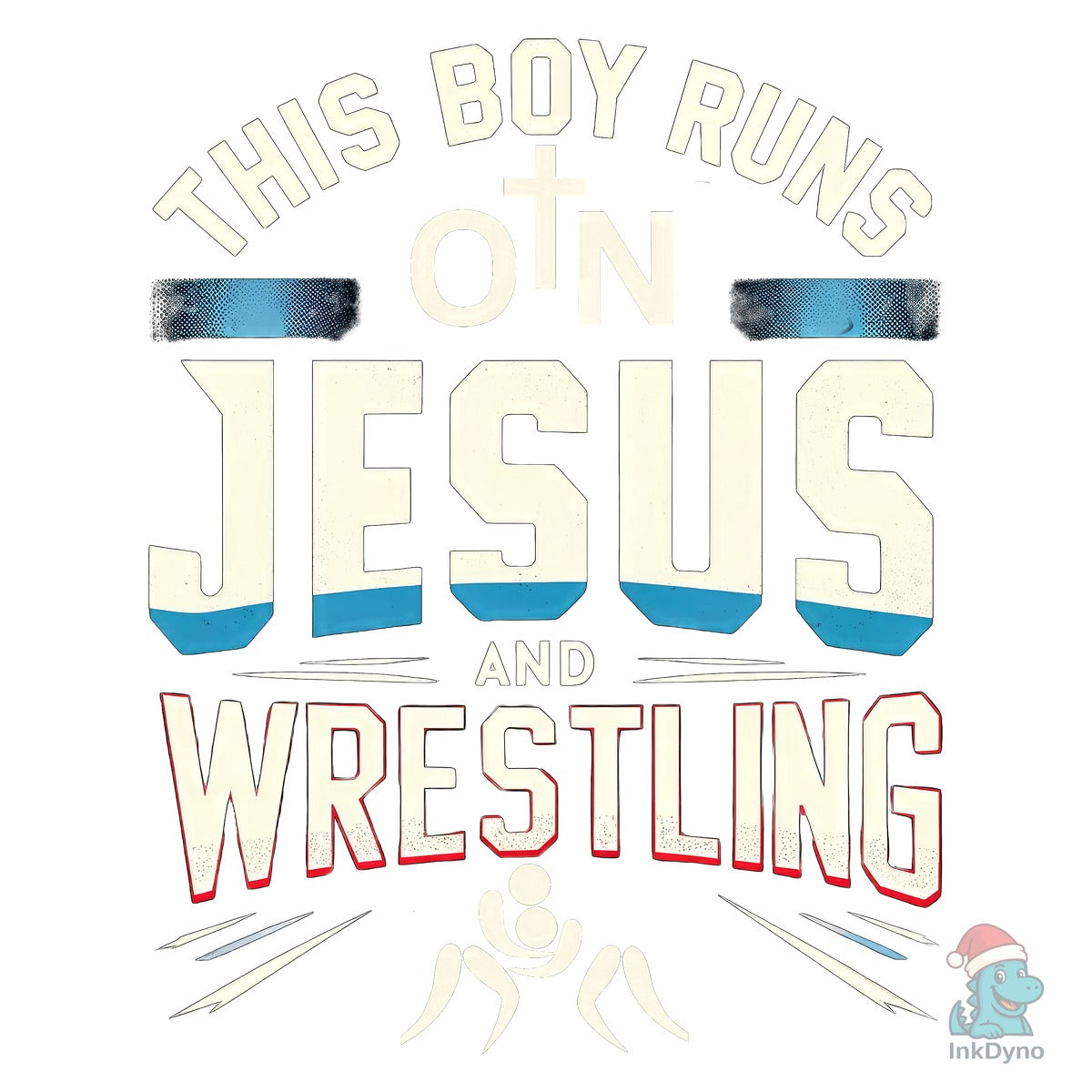 Jesus Religious This Boy Runs