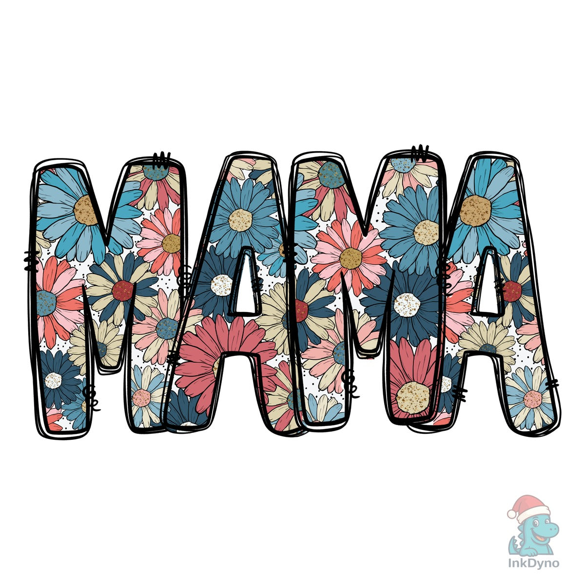 Mama Floral Daisy Americana Heat