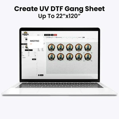 Custom UV Sticker Gang Sheet Builder