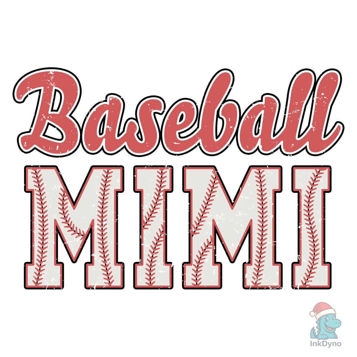 Retro Baseball Mimi Sublimation DTF