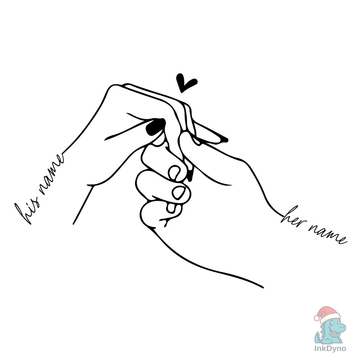 Holding Hands Besties