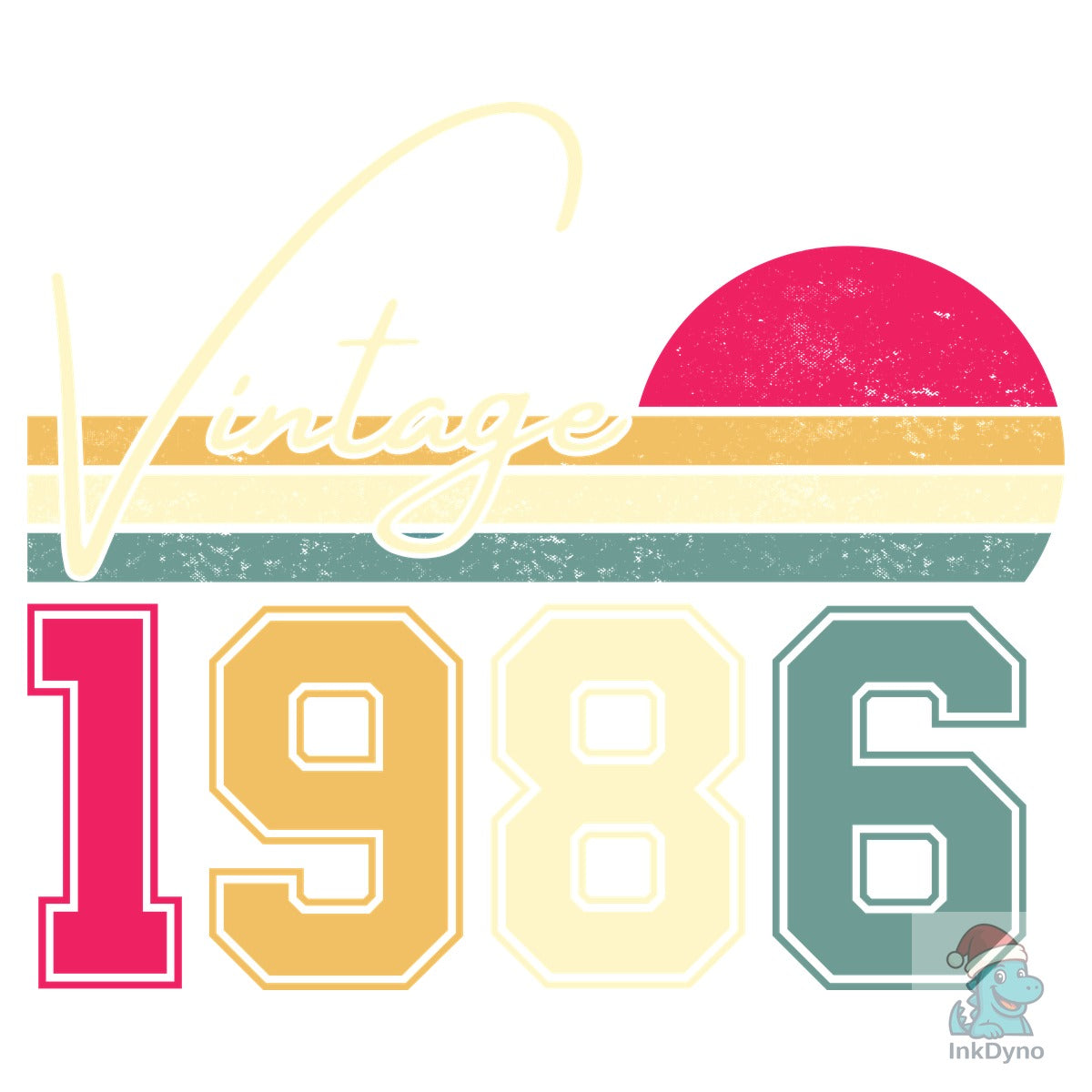 Vintage Classic Born in 1986 Birthday