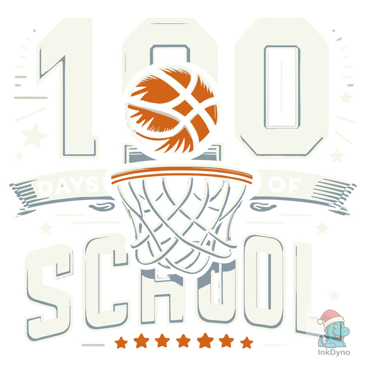 100th Day of School Basketball 100