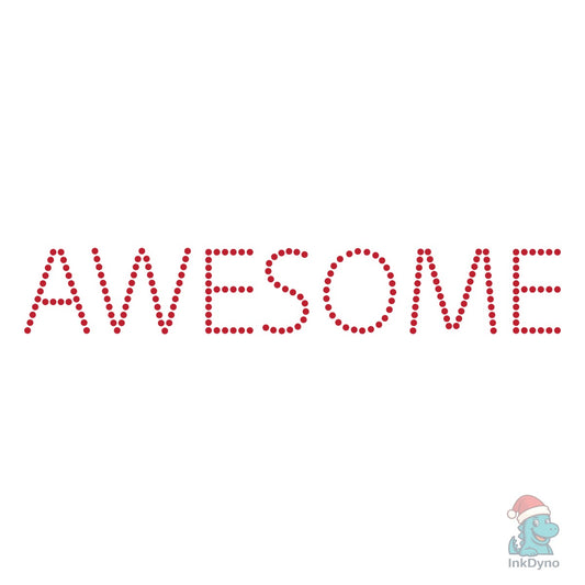 God Awesome Rhinestone Templates Design - DTF Transfer