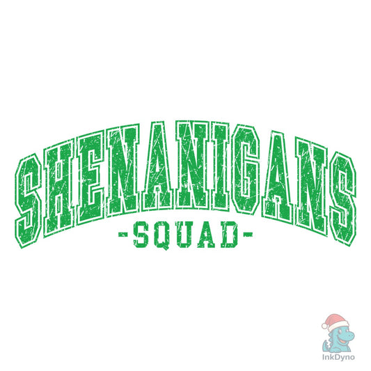 Shenanigans Squad Sublimation Pattys - DTF Transfer