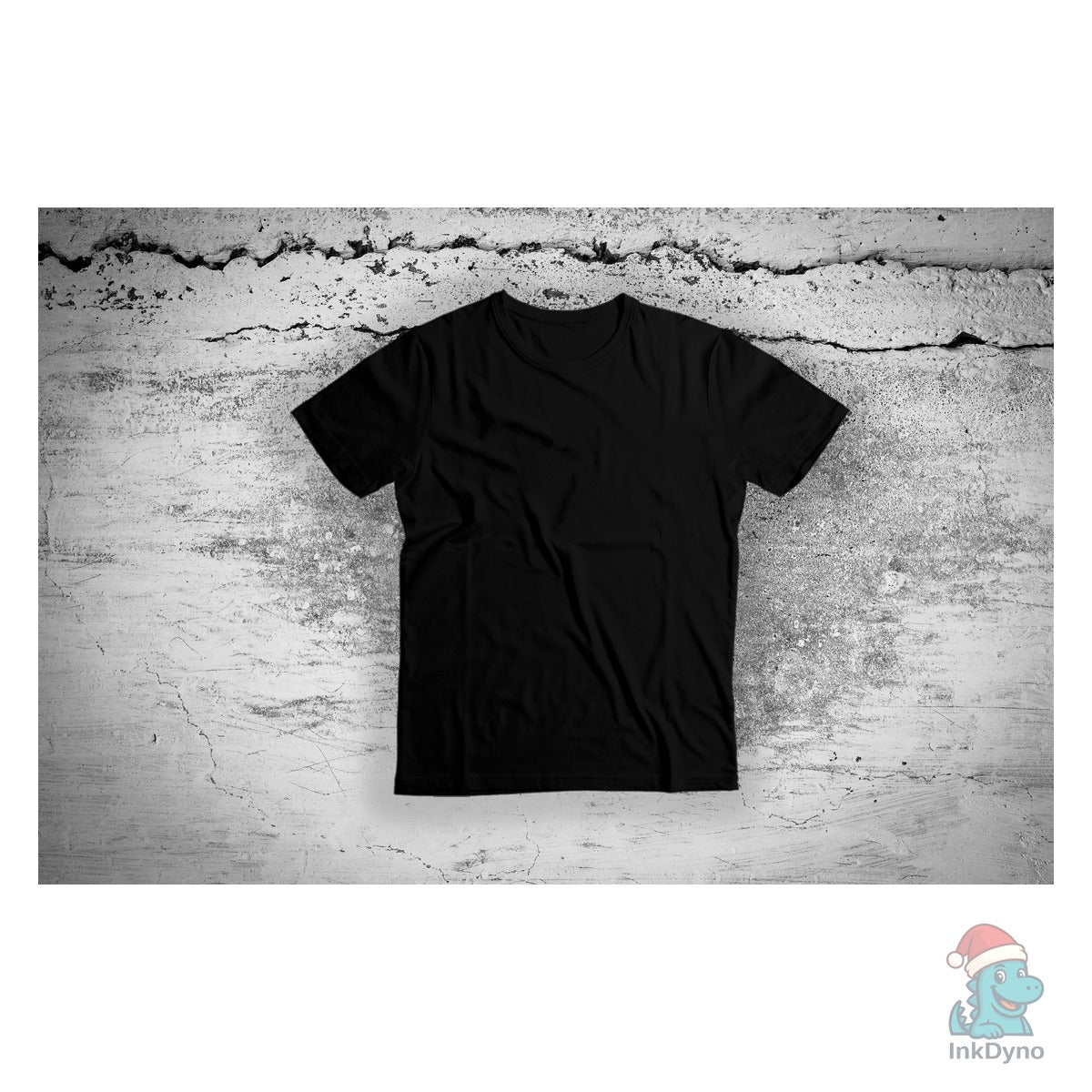 Black Shirt Mockup Gildan T-shirt