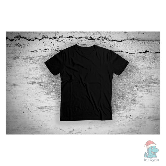 Black Shirt Mockup Gildan T-shirt - DTF Transfer