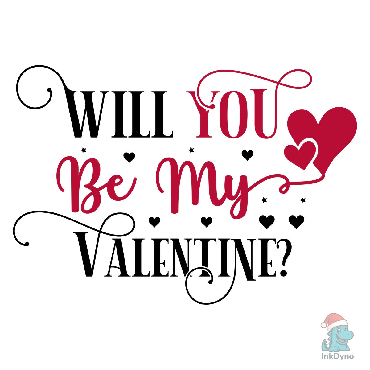 Will You Be My Valentine Design