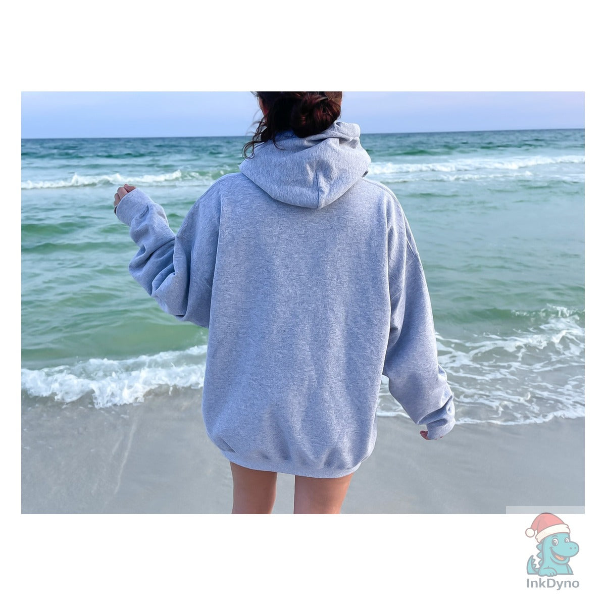Gildan 18500 Sport Grey Hoodie Mockup