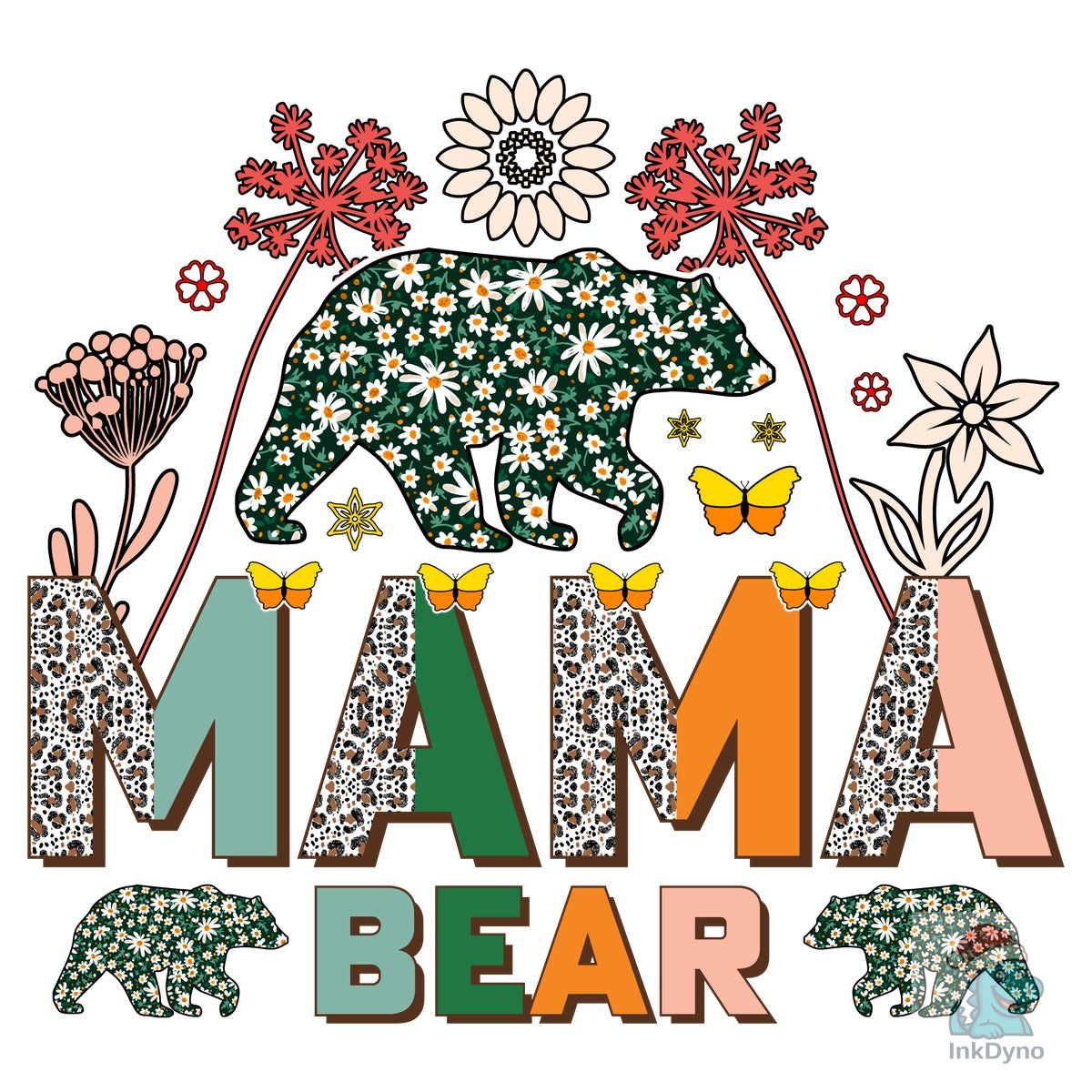 Mama Bear Mother's Day Sublimation