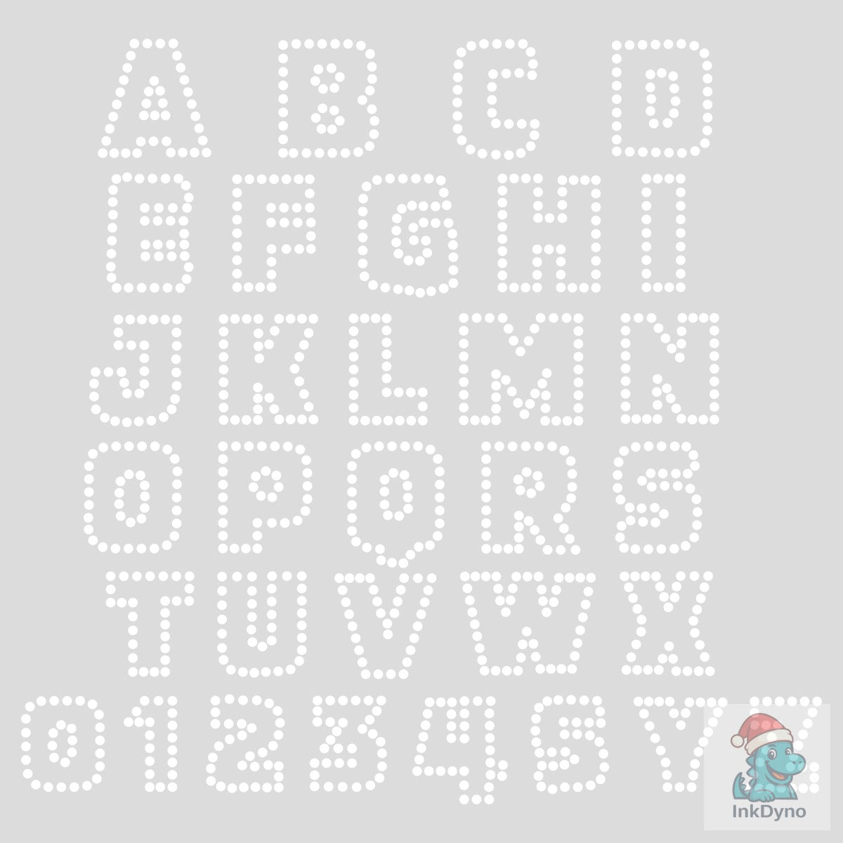 Rhinestone Alphabet Set
