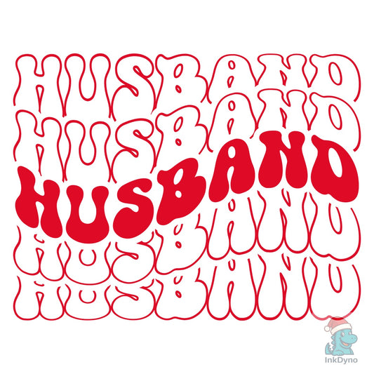 Husband Wife Matching Couple T-shirt Set - DTF Transfer