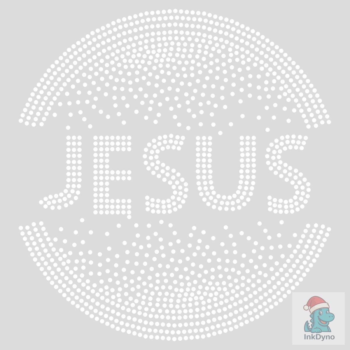 Jesus Rhinestone Design