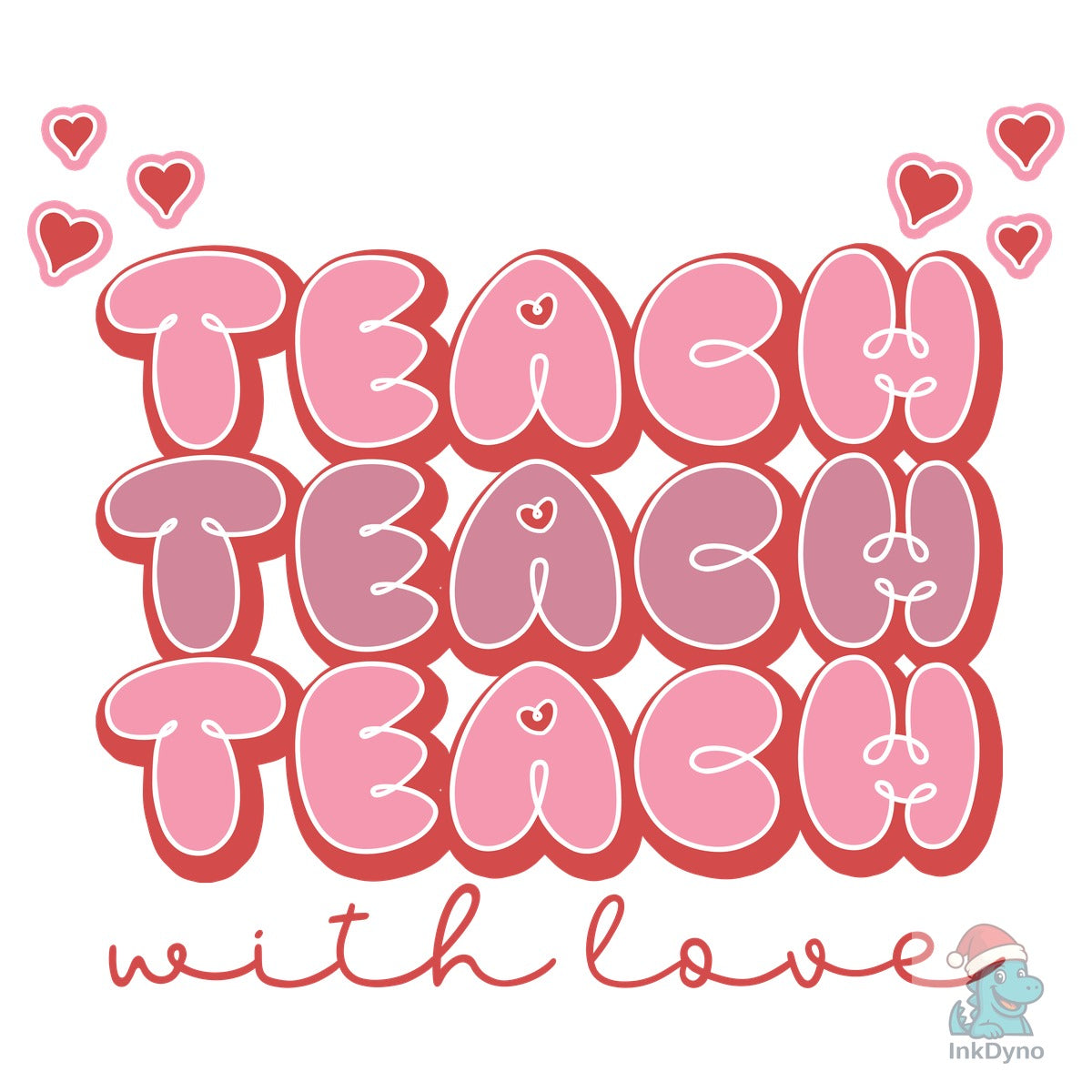 Retro Teacher Valentine's Tee