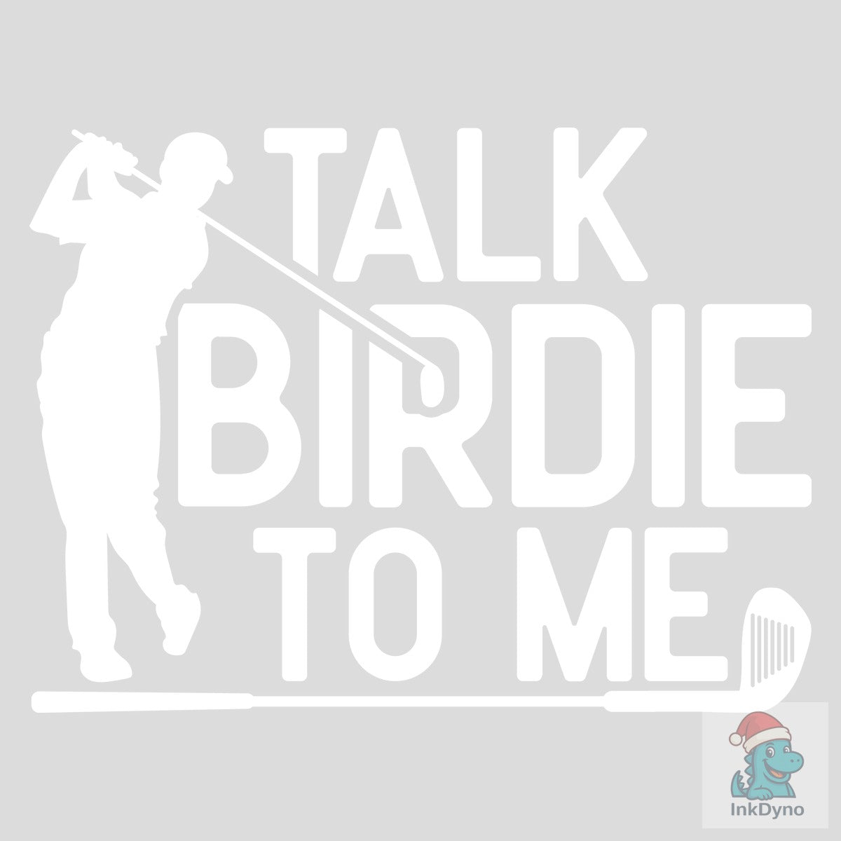 Talk Birdie to Me Funny Golf Player Pun