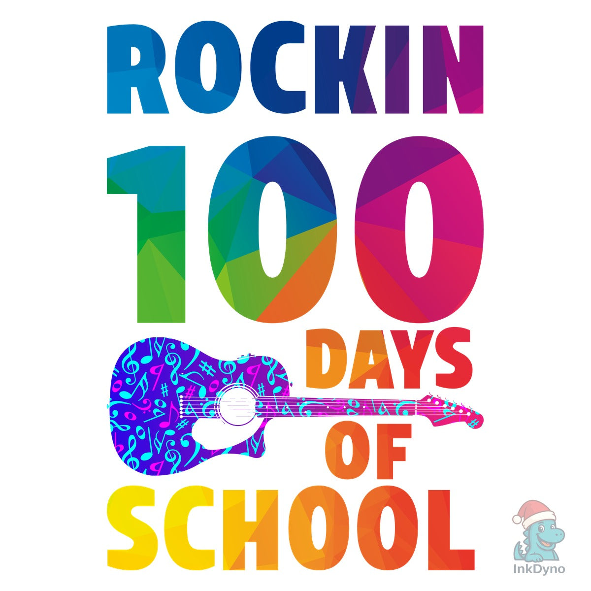 Rockin 100 Days of School Music Teacher