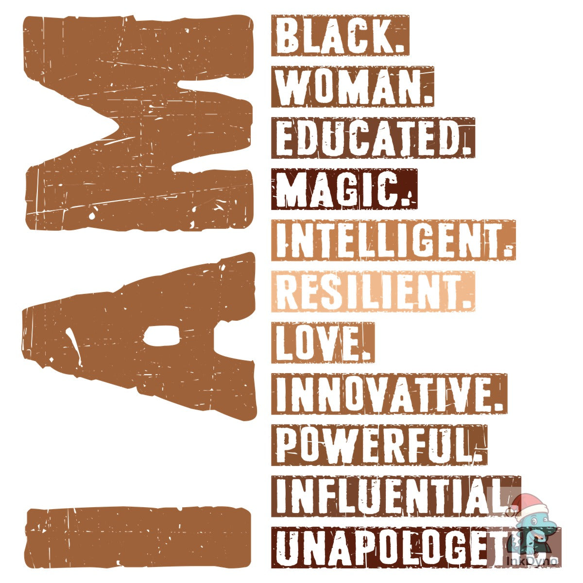 Black Woman Black History Month T-Shirt
