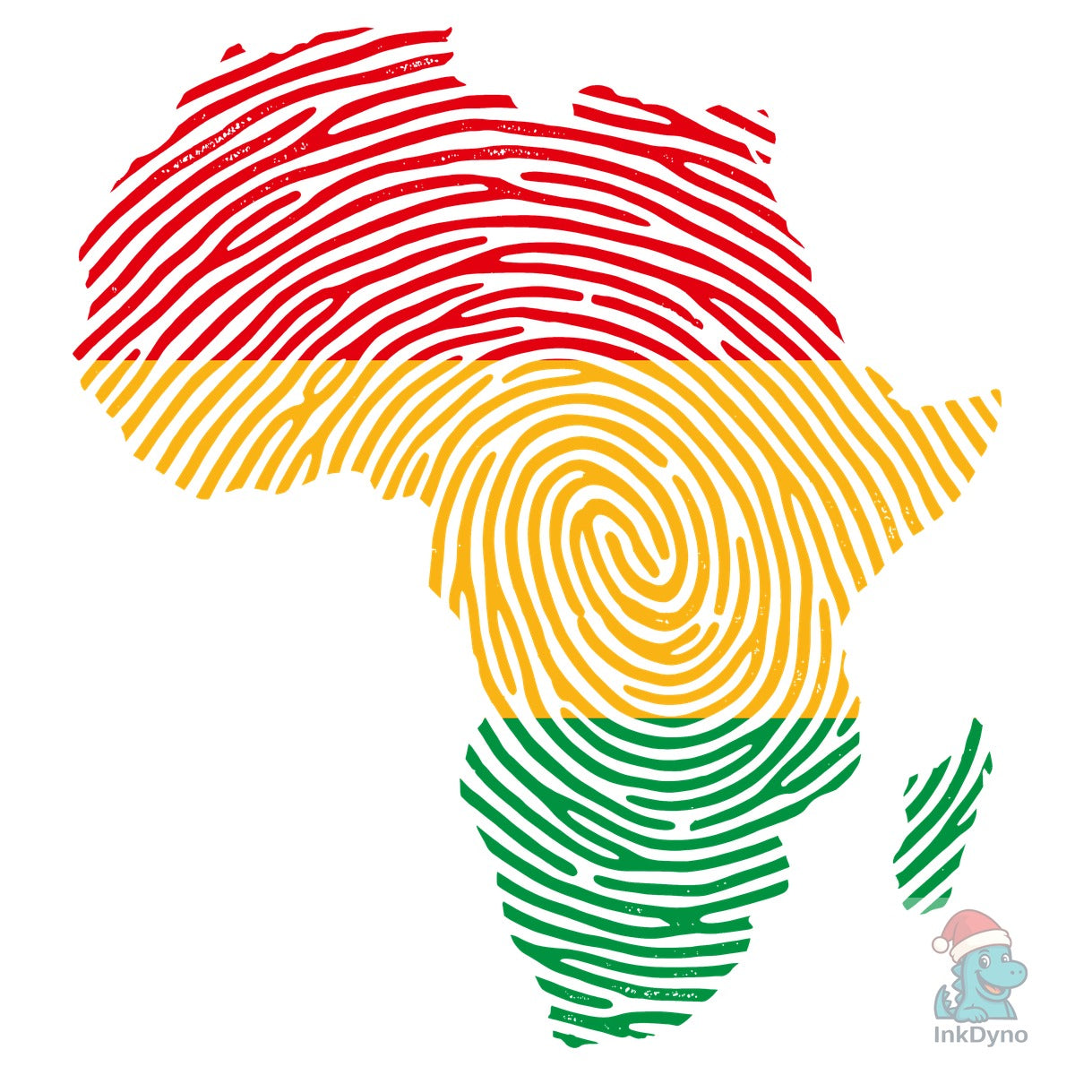 Fingerprint Map Black History Month