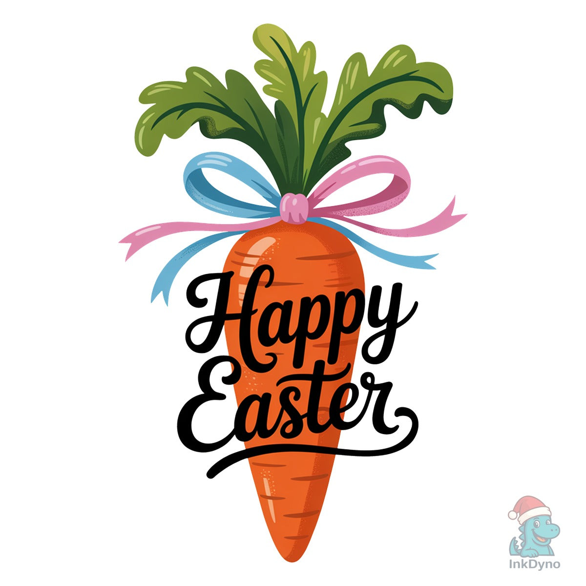 Retro Happy Easter Carrot Coquette