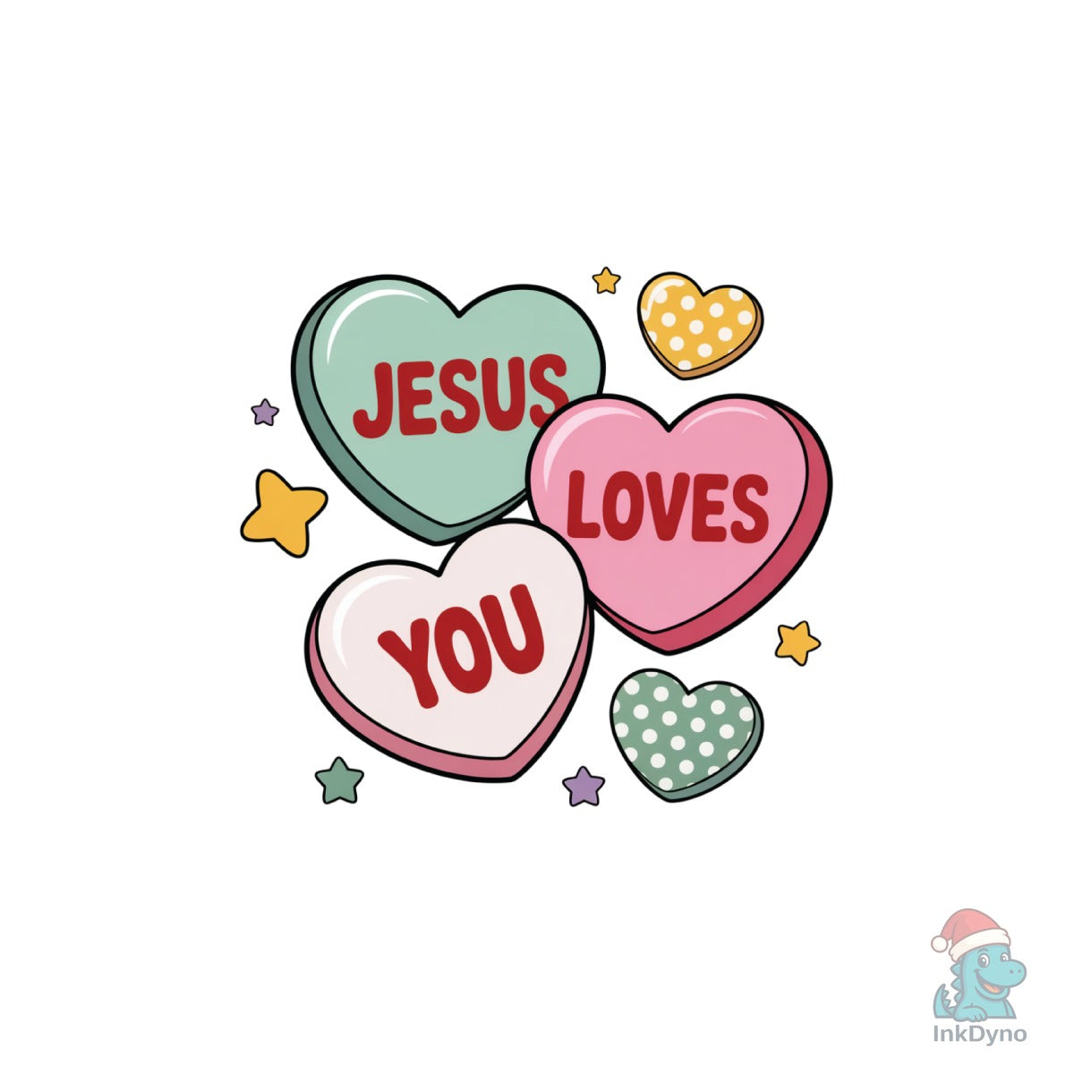 Jesus Loves You Christian Valentine