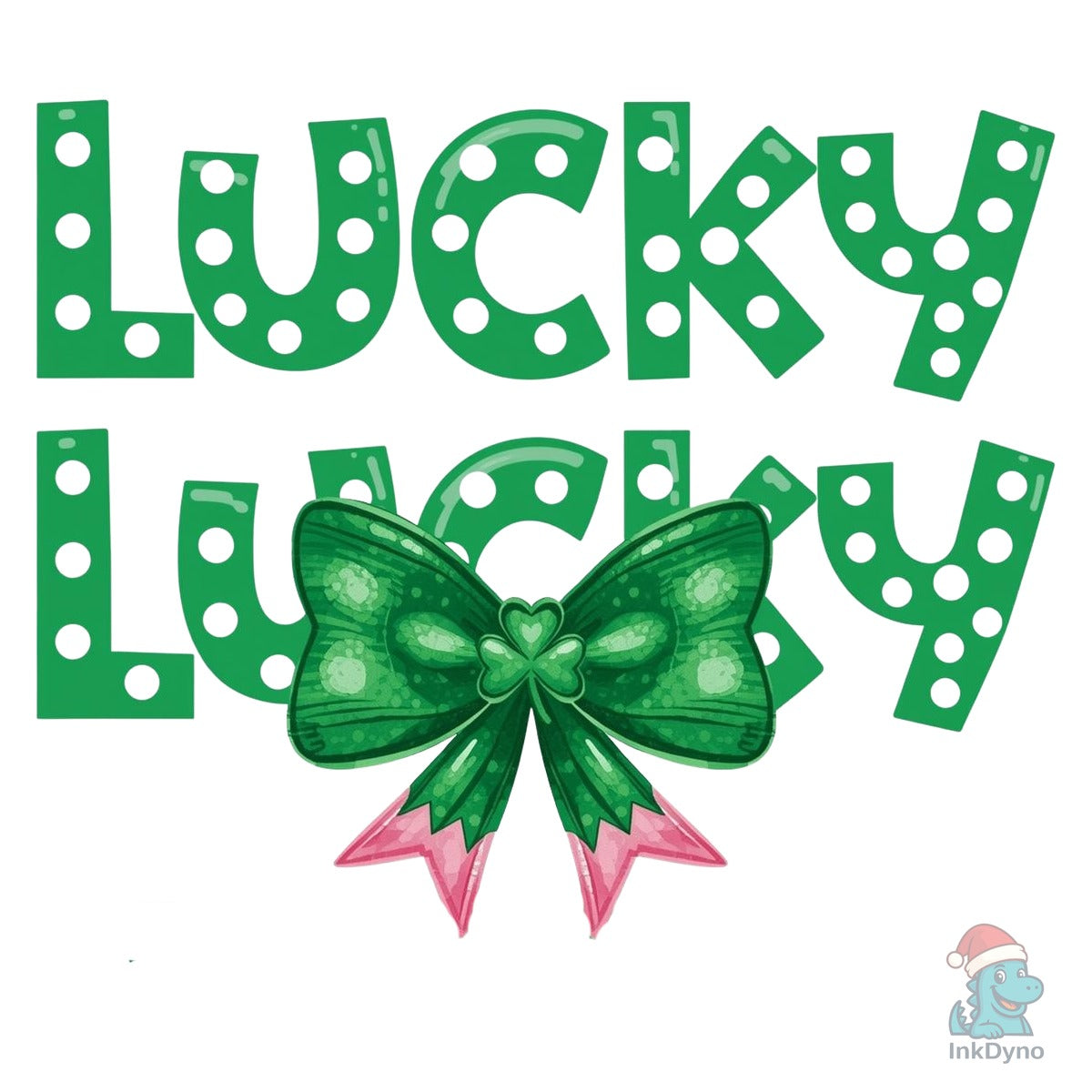 St. Patrick's Day Lucky Coquette Bow