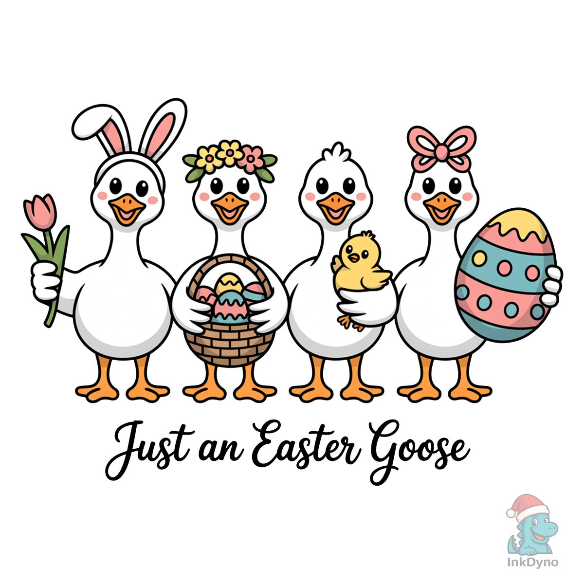 Just an Easter Goose Cute Goose
