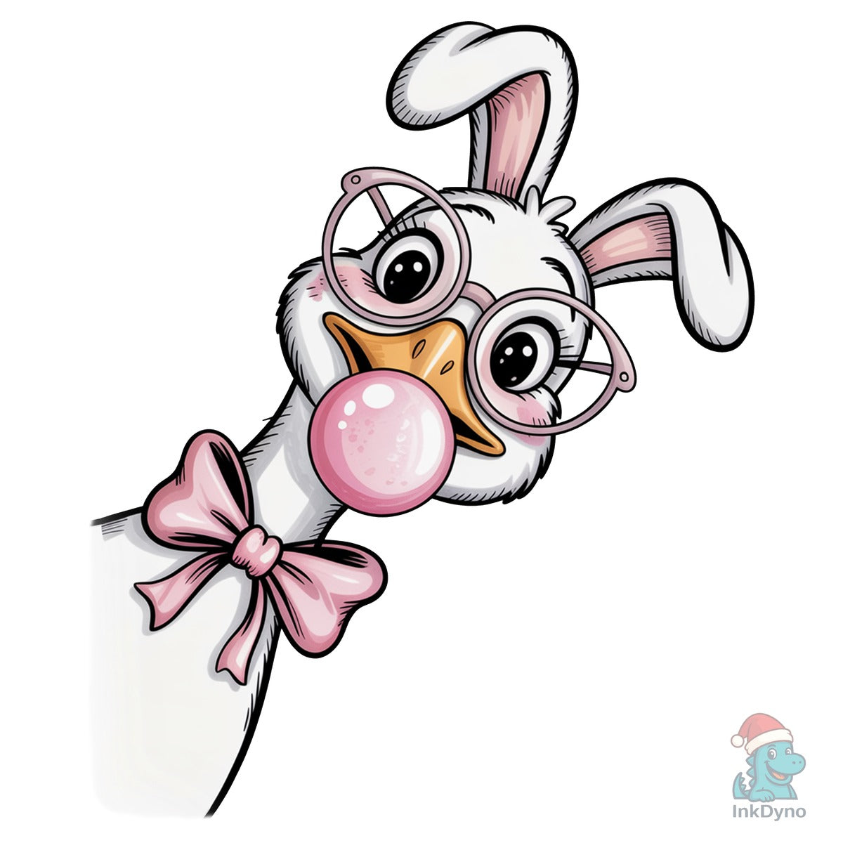 Preppy Easter Goose Bunny Goose