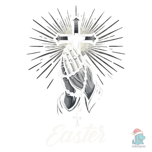 Christian Easter Praying Hands - DTF Transfer