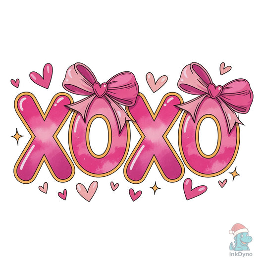 Coquette Valentines XOXO Trendy - DTF Transfer