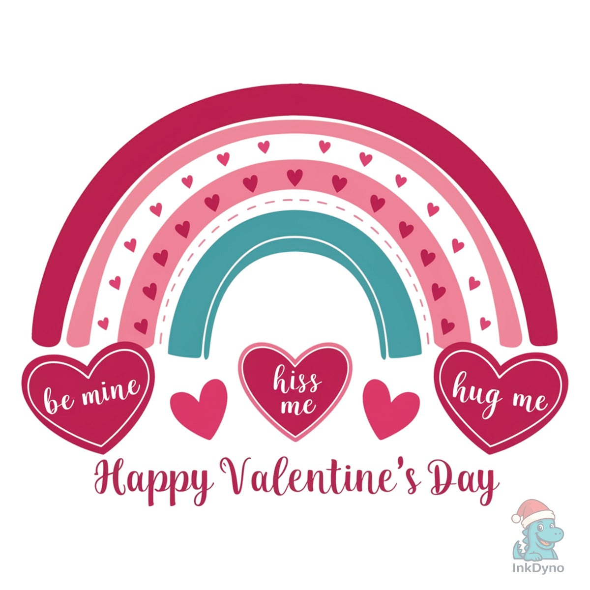 Happy Valentine's Day Rainbow
