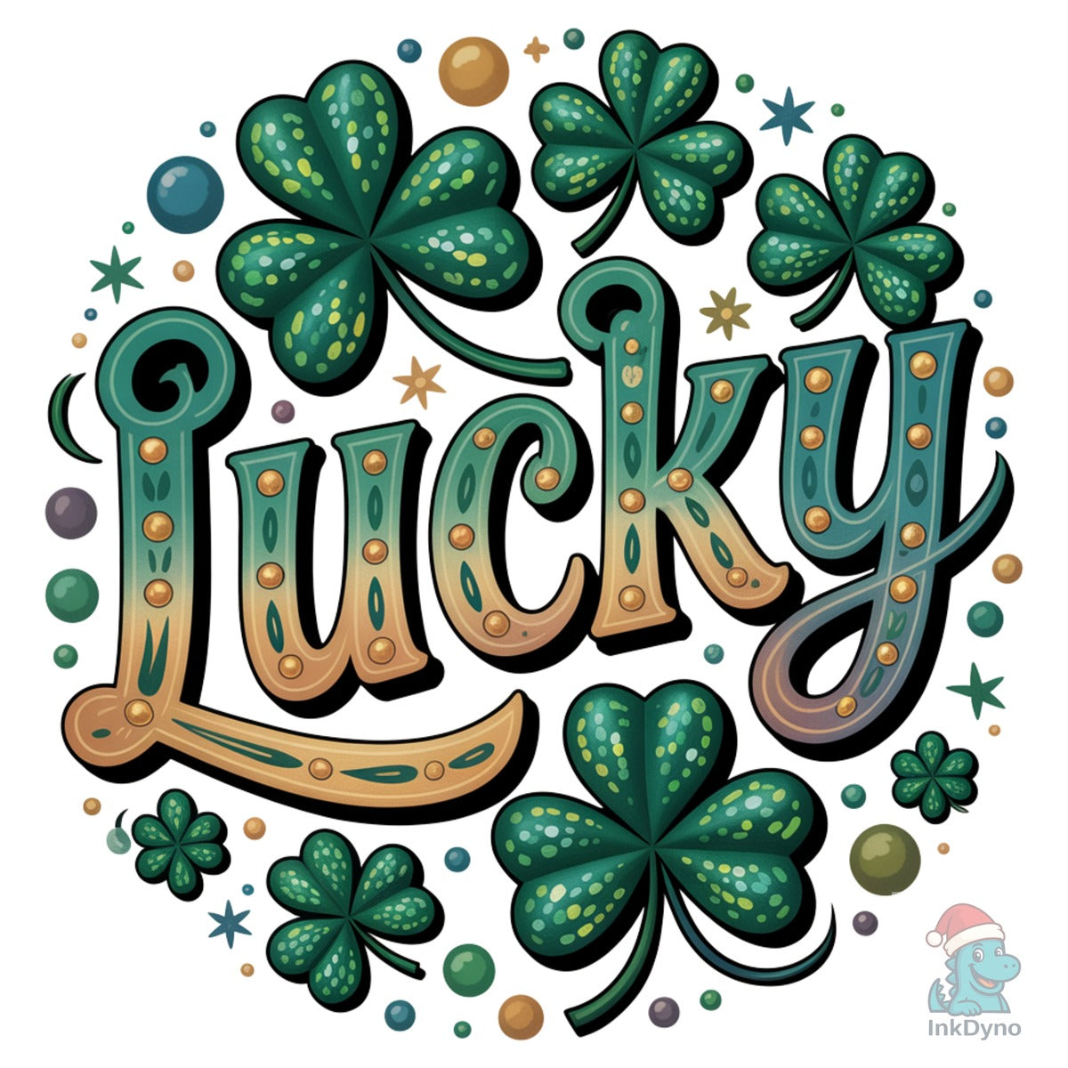 Lucky Shamrock Typography