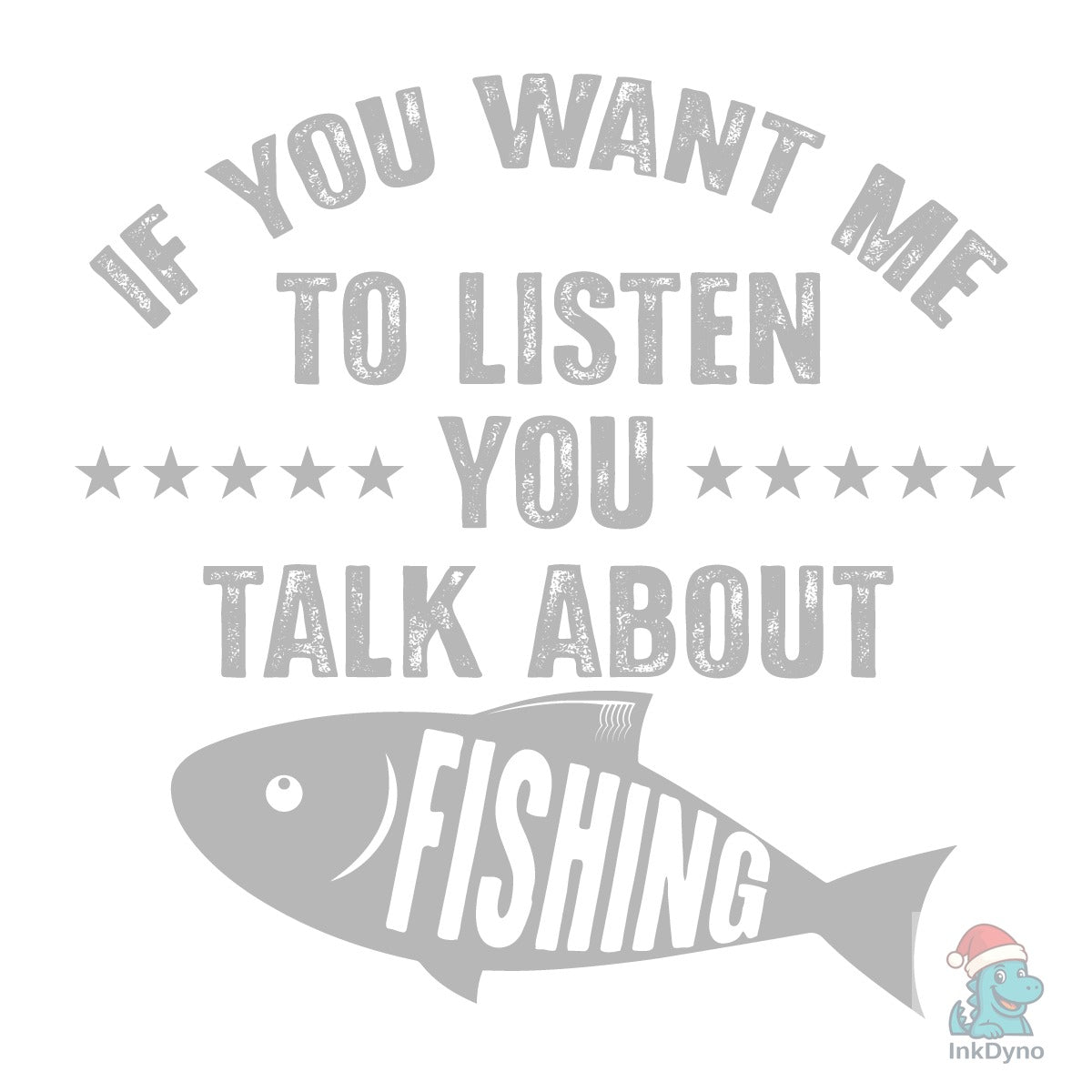 TALK ABOUT FISHING Fishing T-shirt Des