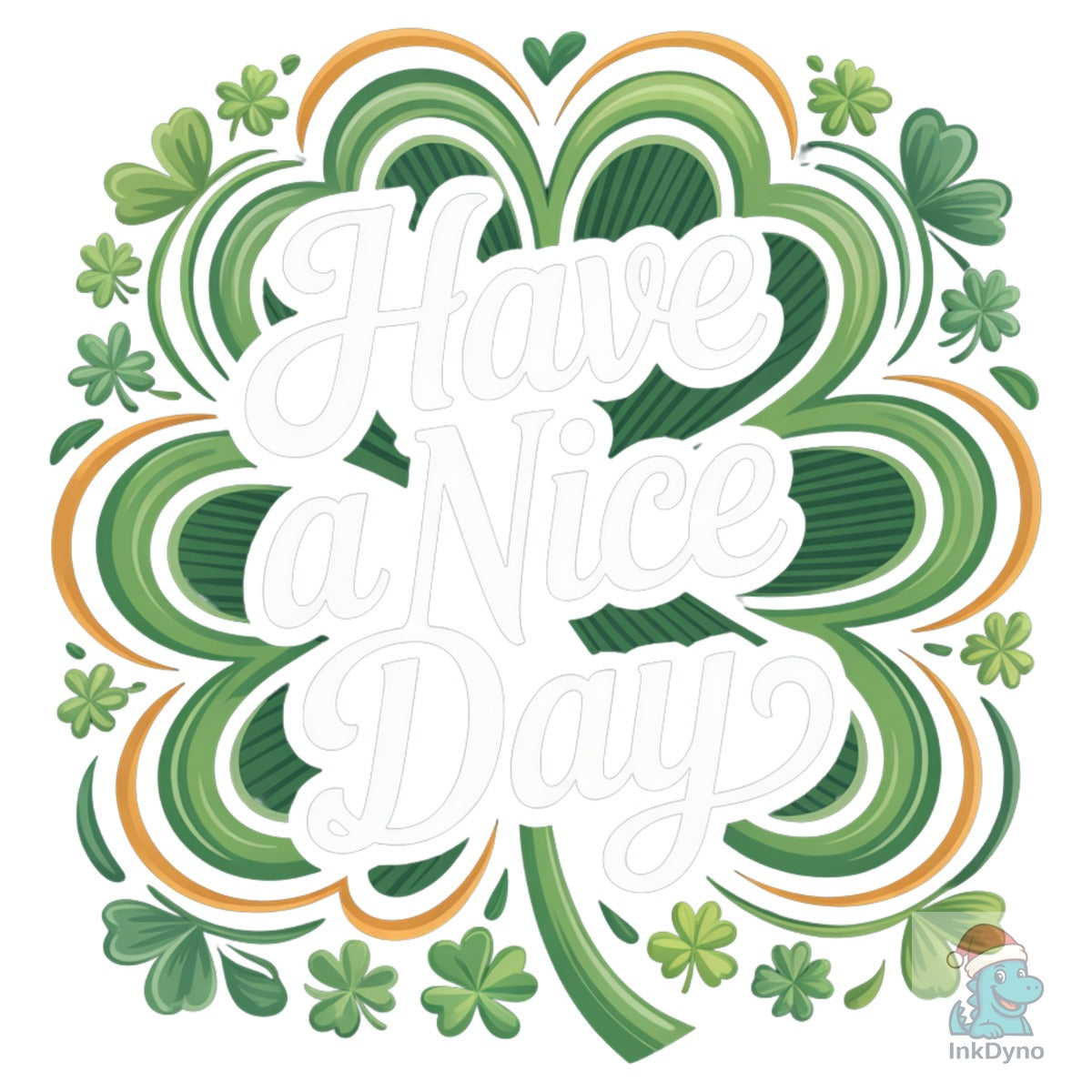 Have a Nice Day Vintage Shamrock