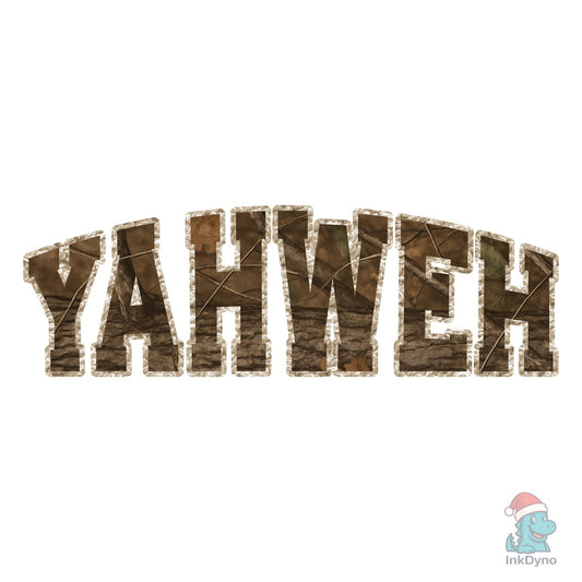YAHWEH Camo - DTF Transfer