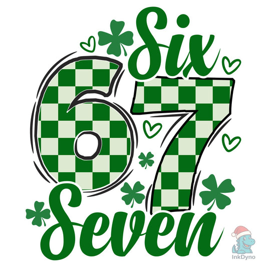Six Seven St Patrick's Day Lucky - DTF Transfer