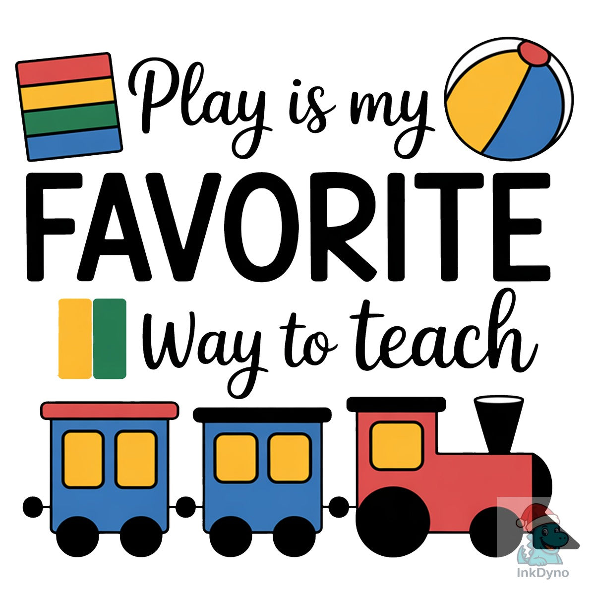 Speech Therapy Tee Play is My Favorite