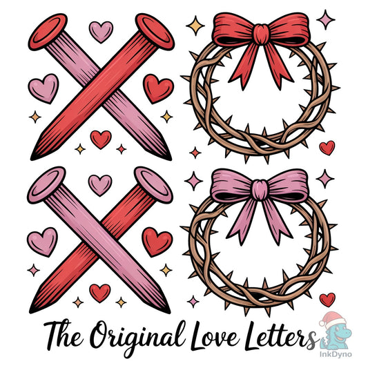The Original Love Letters XOXO - DTF Transfer