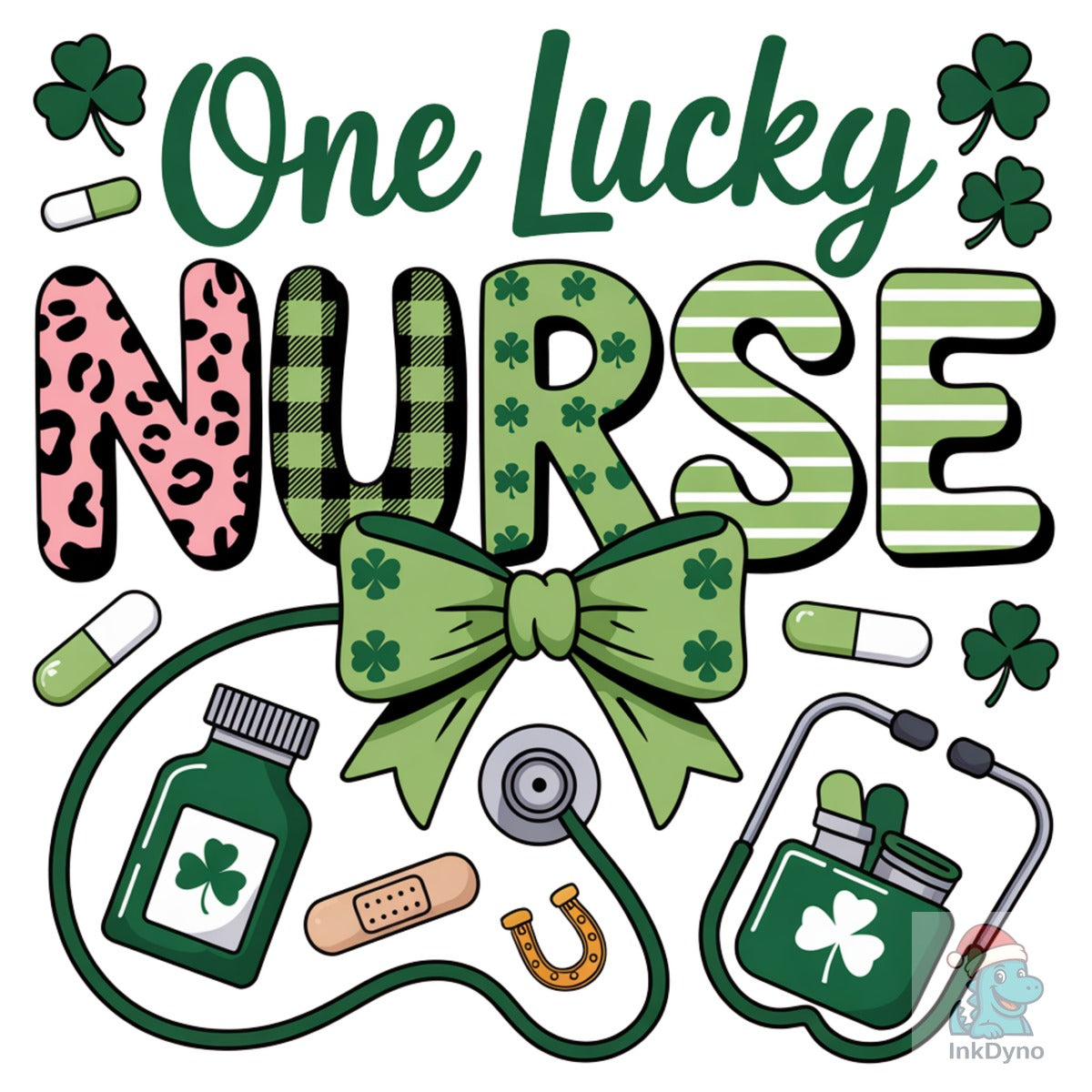 St Patrick's Day One Lucky Nurse