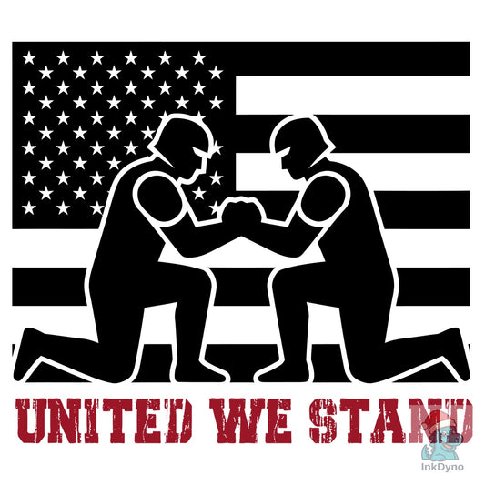 United We Stand Patriotic - DTF Transfer