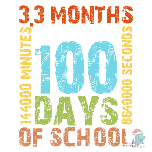 Vintage 100 Days of School Sweatshirt - DTF Transfer