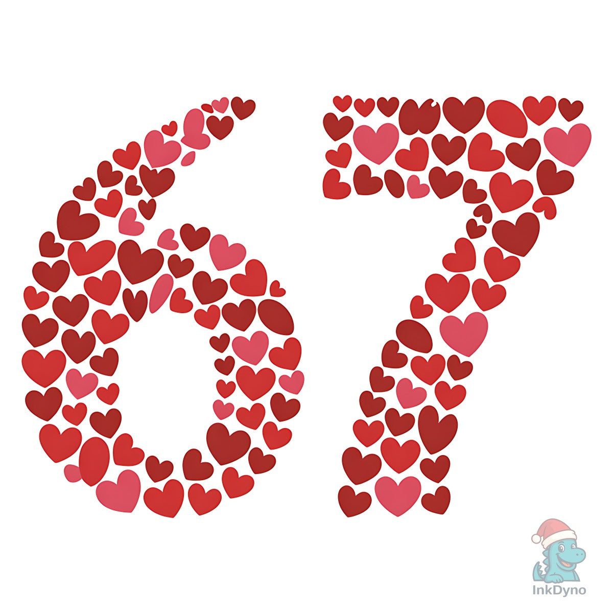 67 Valentine Numbers