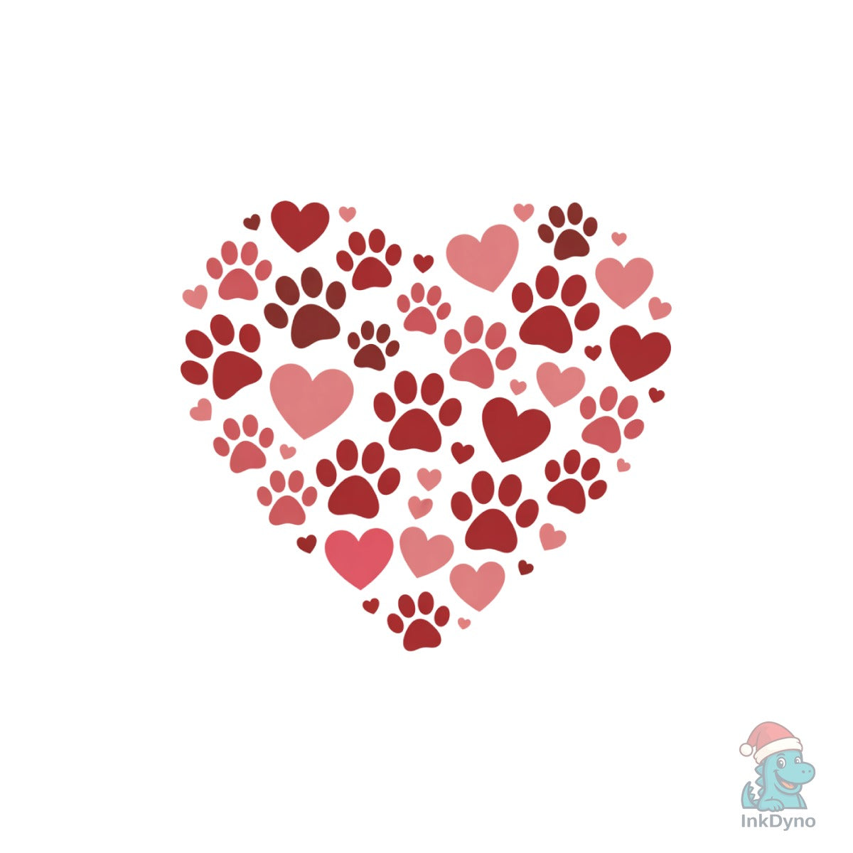 Dog Valentine Heart Dog Mom
