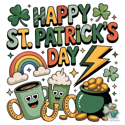 Happy St Patricks Day St Patricks - DTF Transfer