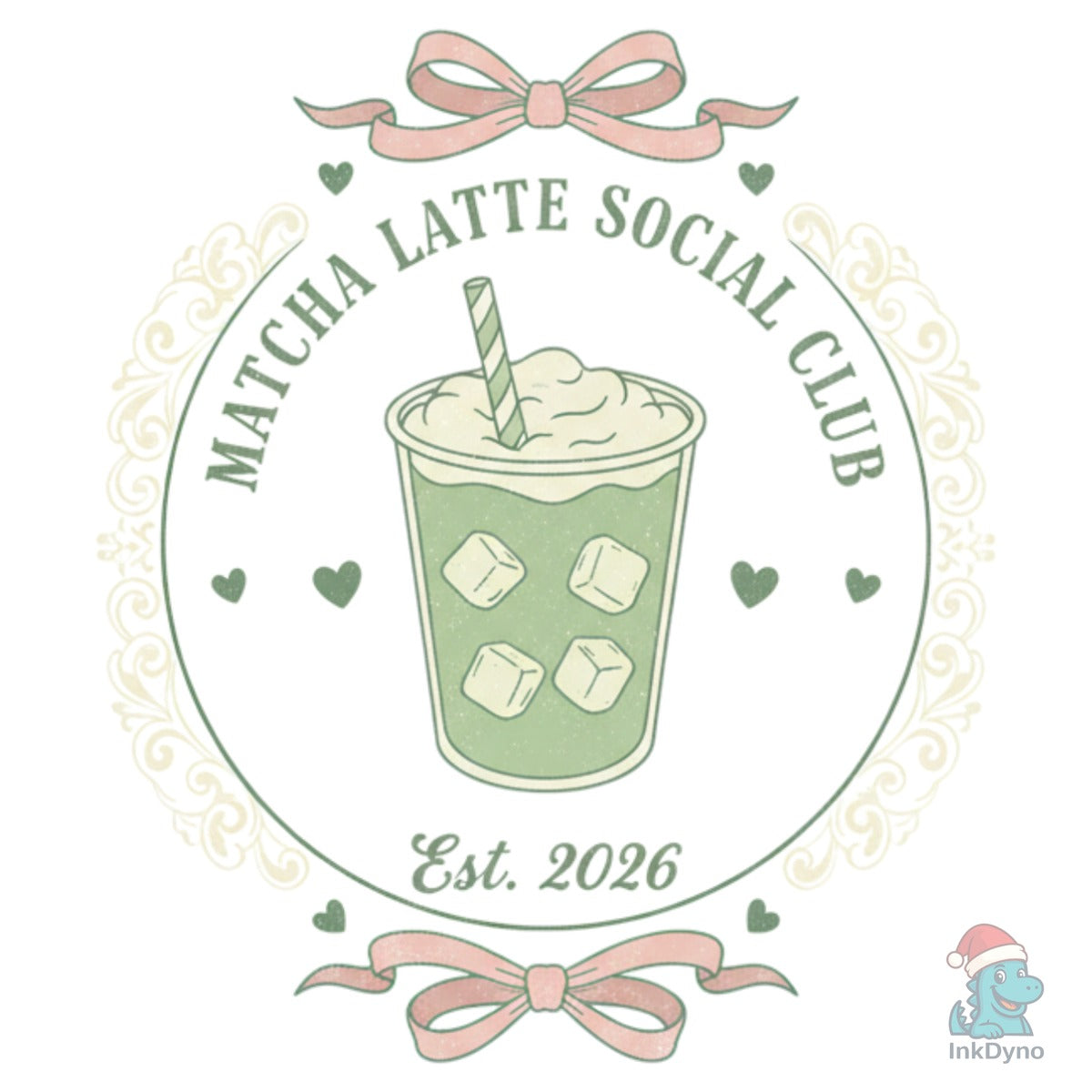 Ice Matcha Latte Social Club