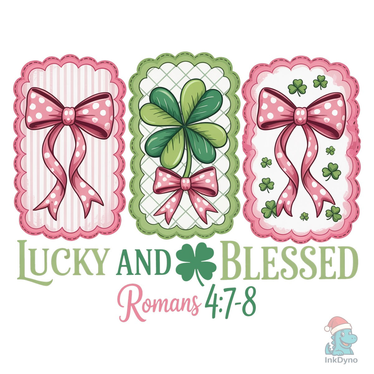 Lucky and Blessed Retro Patrick