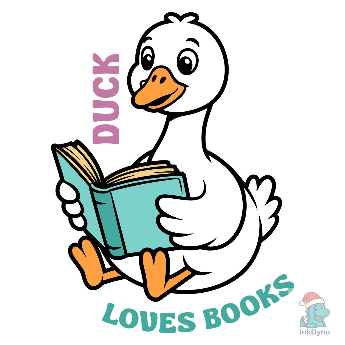 Duck Loves Books T Shirt