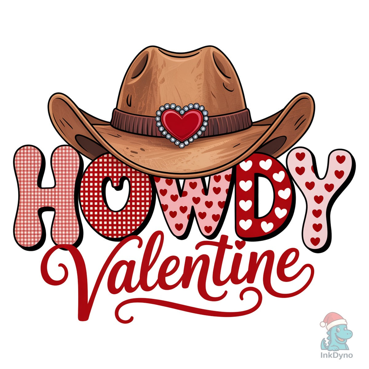 Howdy Valentine Cowboy Hat